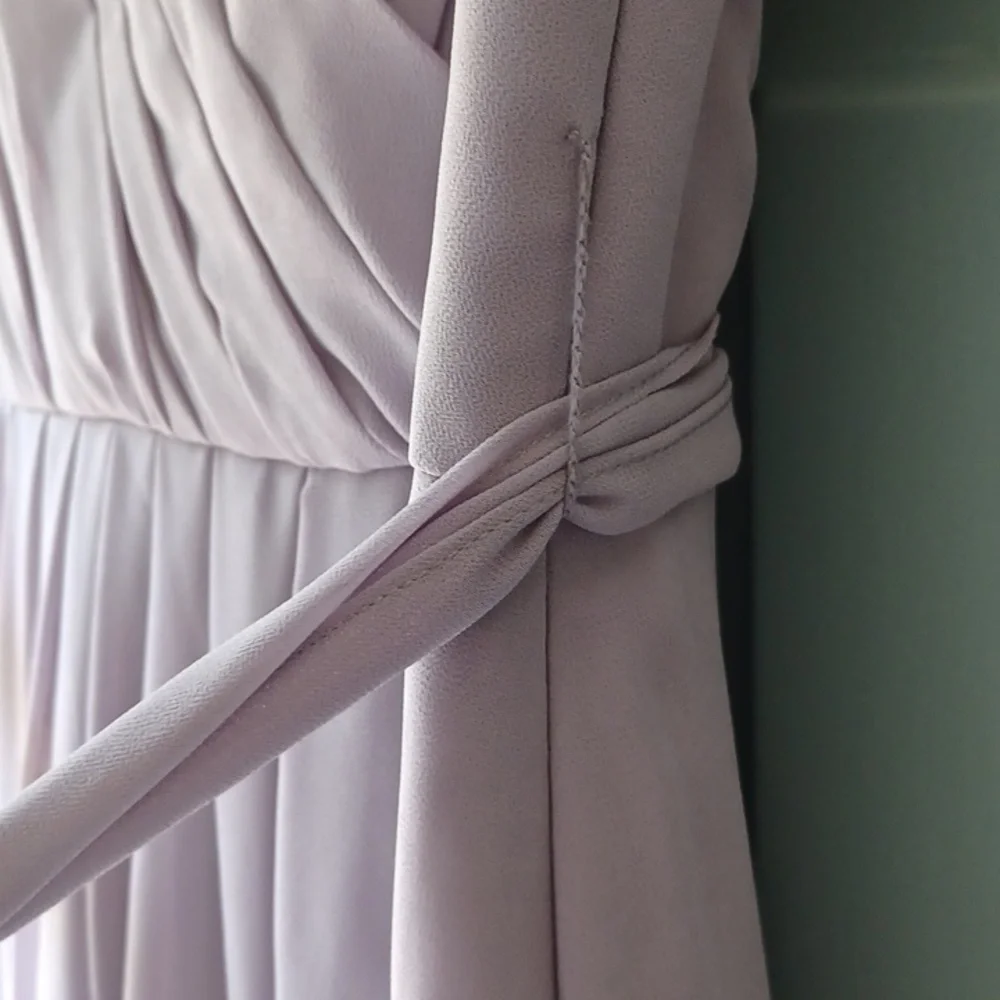Lavender bridesmaid gown - Picture 9 of 13